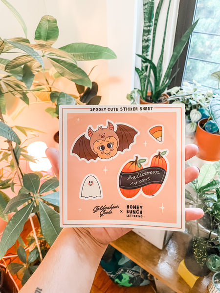 HoneyBShop fashion Halloween Sticker Sheets